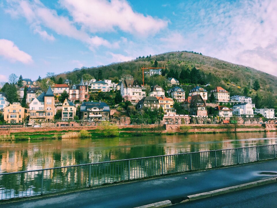 Germany river banks construction