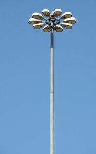 Lamp post energy pole photo