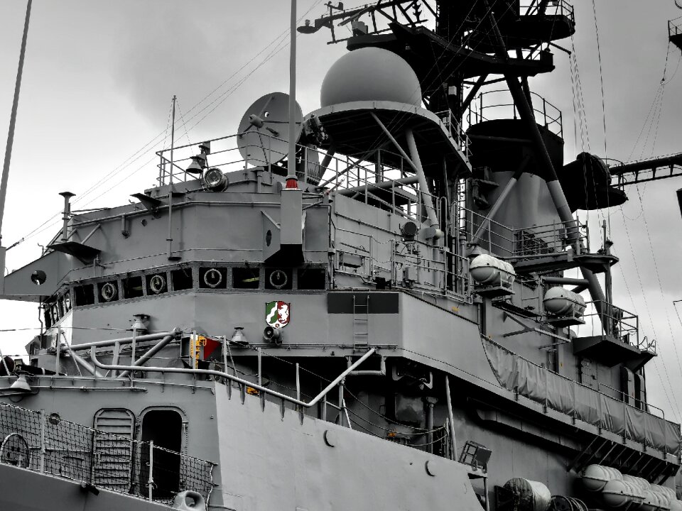 Destroyer warship wilhelmshaven
