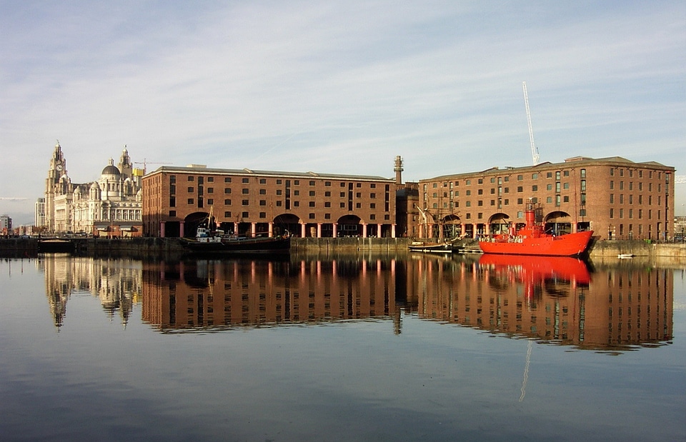 Albert dock water england