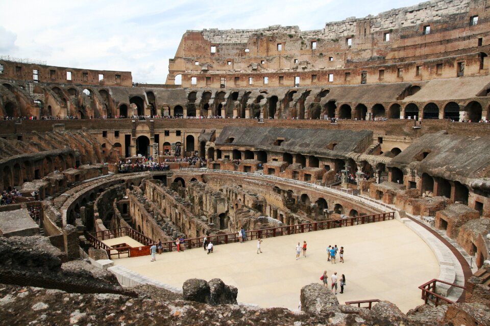 Rome colosseum views