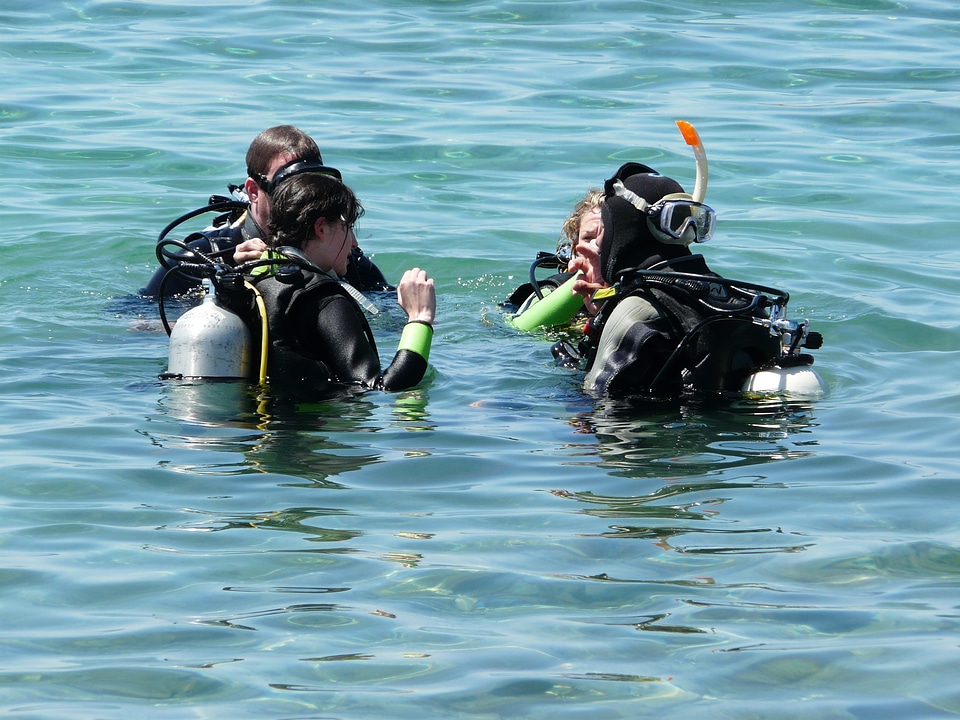Checking water persons
