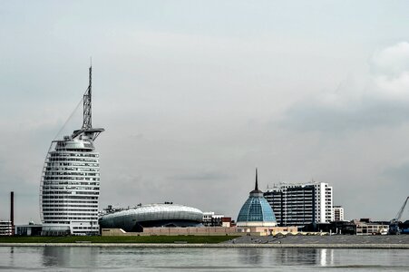 City port skyline