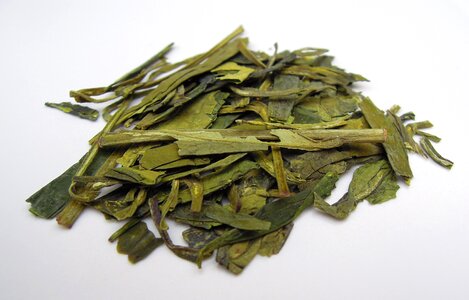 Teacup dried leaves food