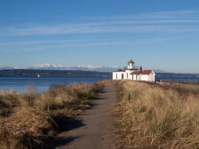 Sea marine architecture photo