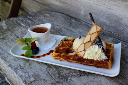 Waffle chalet cloudberry photo