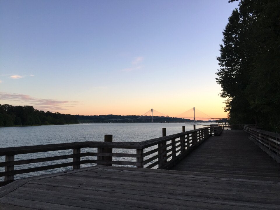 Vancouver beach sunset