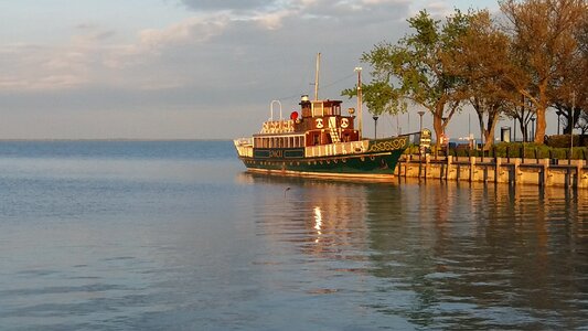 Balatonfüred hajò port