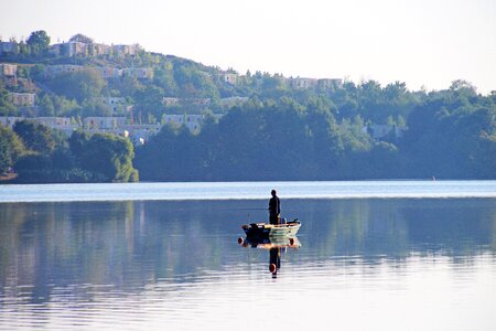 Fishing boat leisure nature