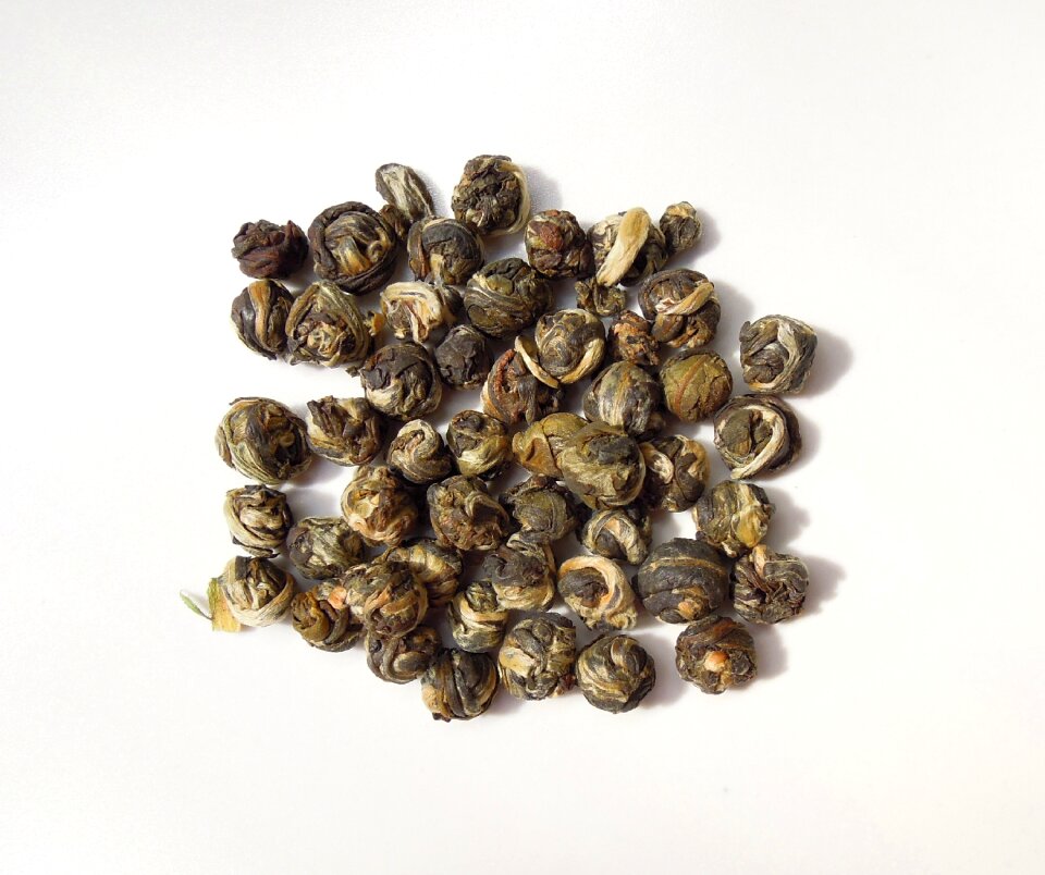 Teacup dried leaves food