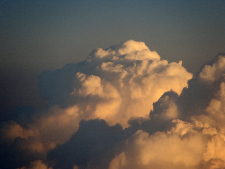 Sky clouds weather white