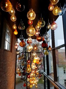 Hadeland glassverk art lamps