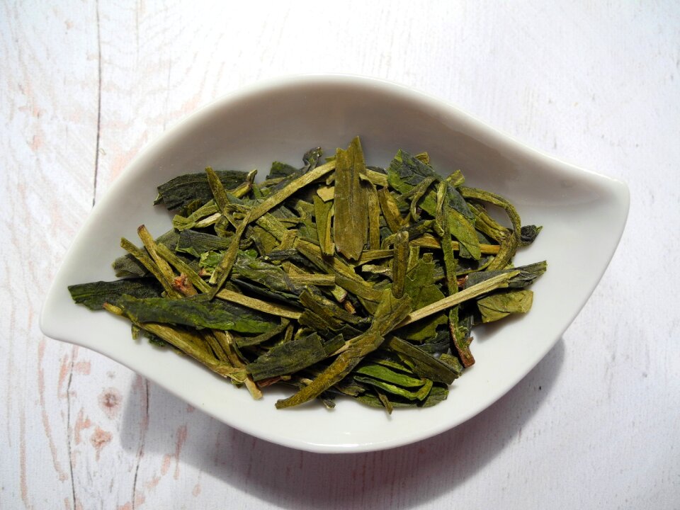 Teacup dried leaves dried