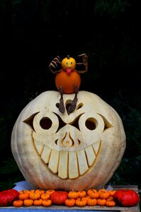 Pumpkin figures autumn