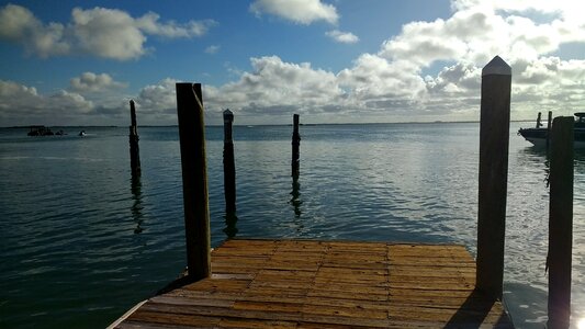 Nature sea horizon photo