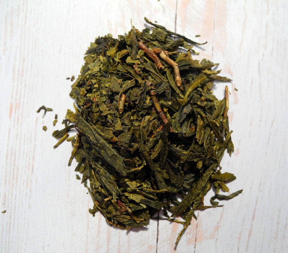 Teacup dried leaves food