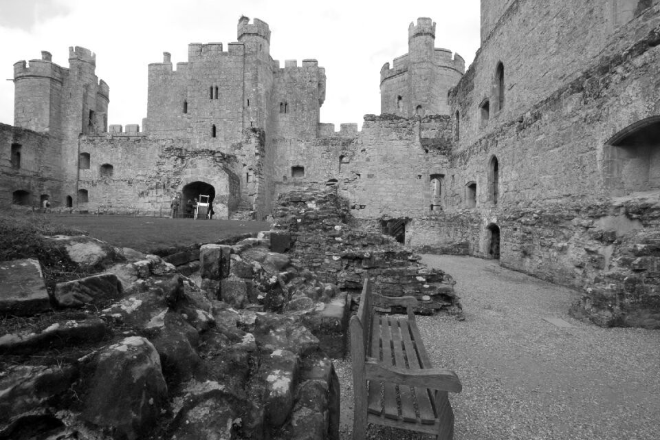 England black and white