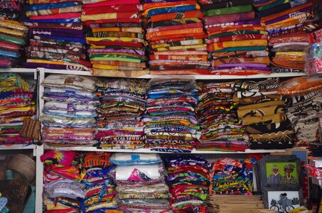 Fabrics heap market