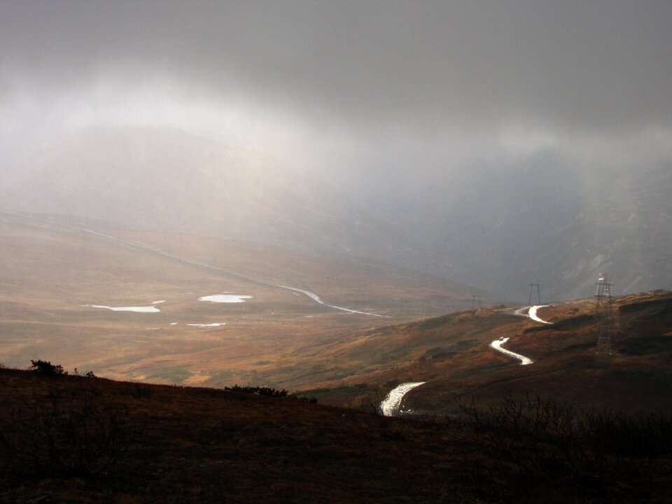 Serpentine bad weather fog