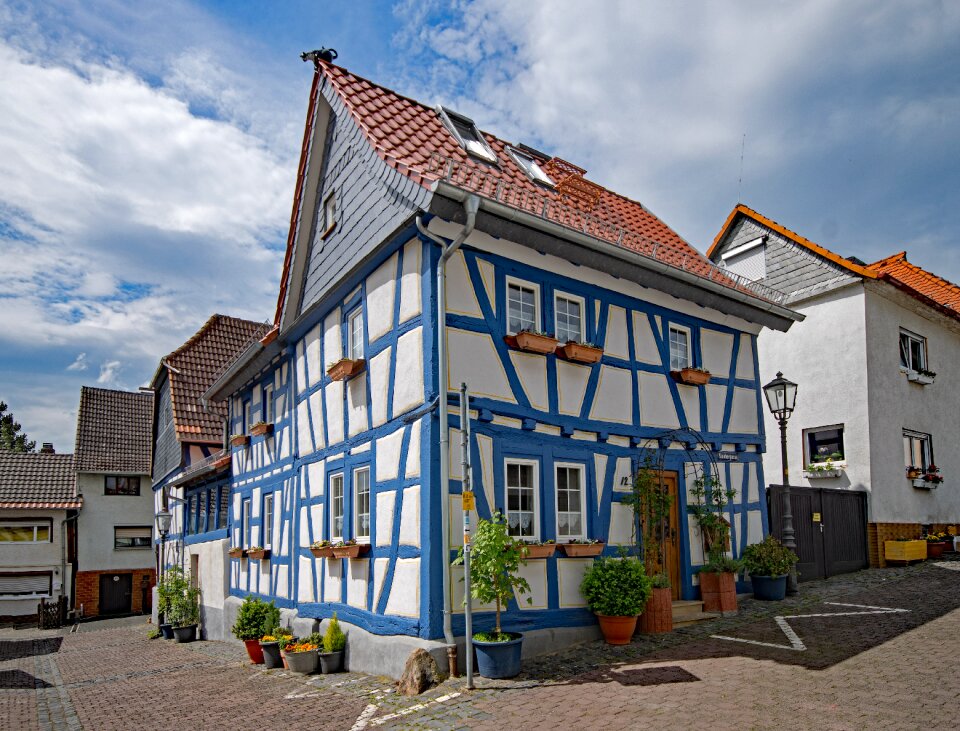 Germany historic center old building