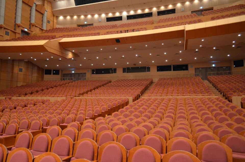 Concert seats hall