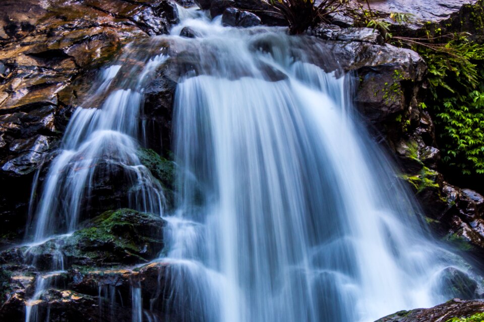 Nature landscape stream photo