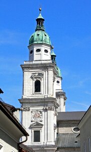Church salzburg cathedral historic center photo