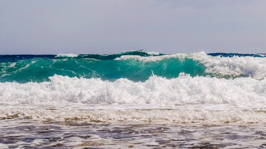 Sea blue beach