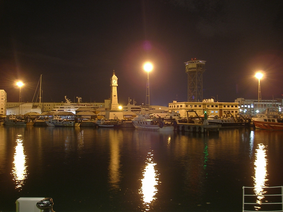 View city harbor
