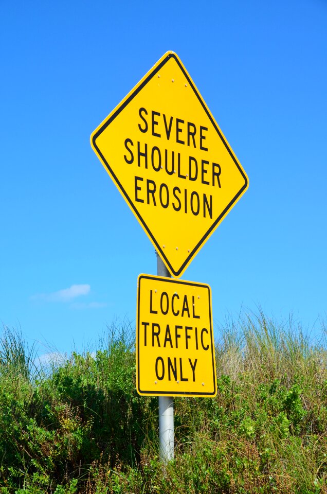 Nature warning sign florida