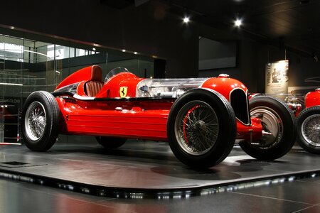 Racing veteran museum photo