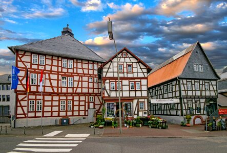 Germany historic center old building photo