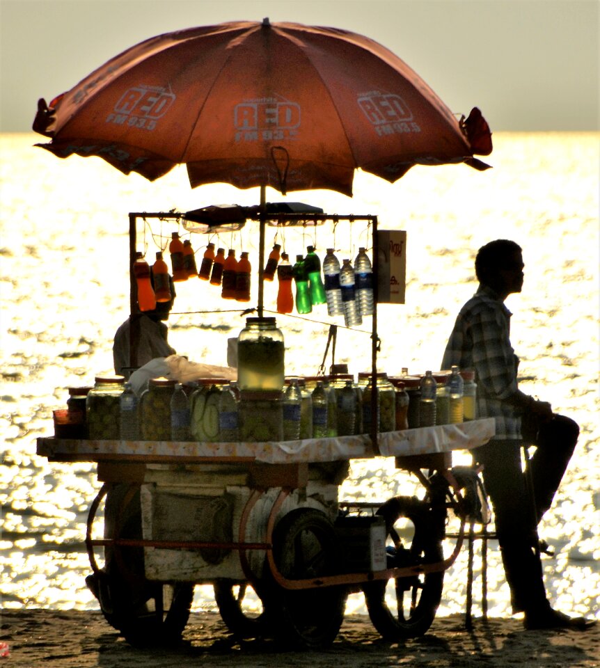 Beach sunset calicut