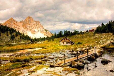 Landscape rock alpine