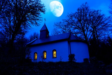 Rock moon blue