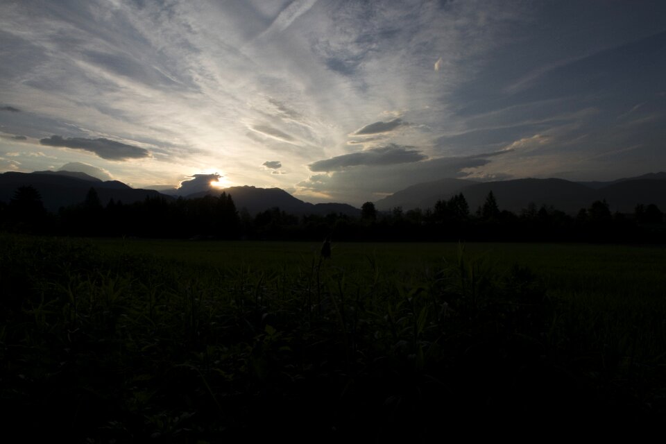 Sky abendstimmung landscape