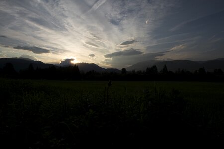 Sky abendstimmung landscape photo