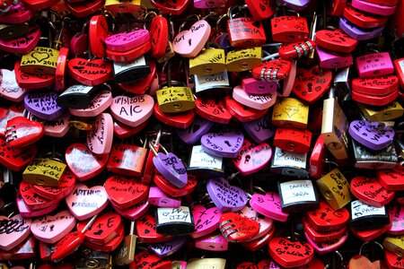 Travel heart colour