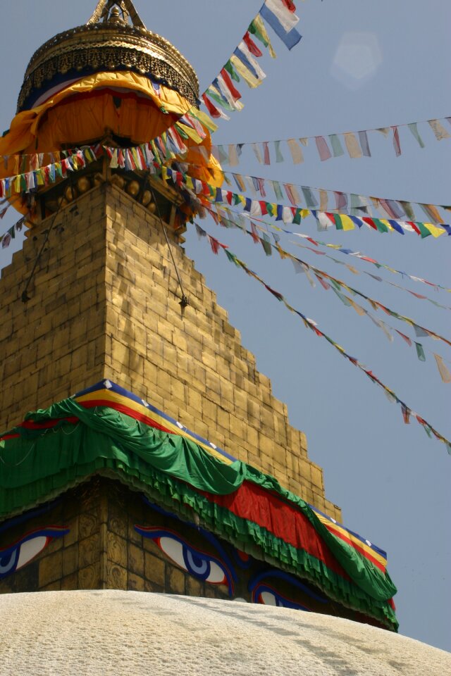 Nepal temple prayer