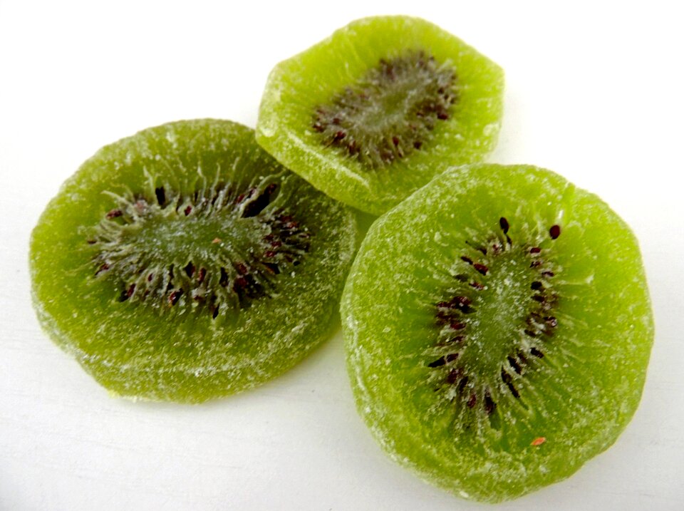 Frosted dried sweet