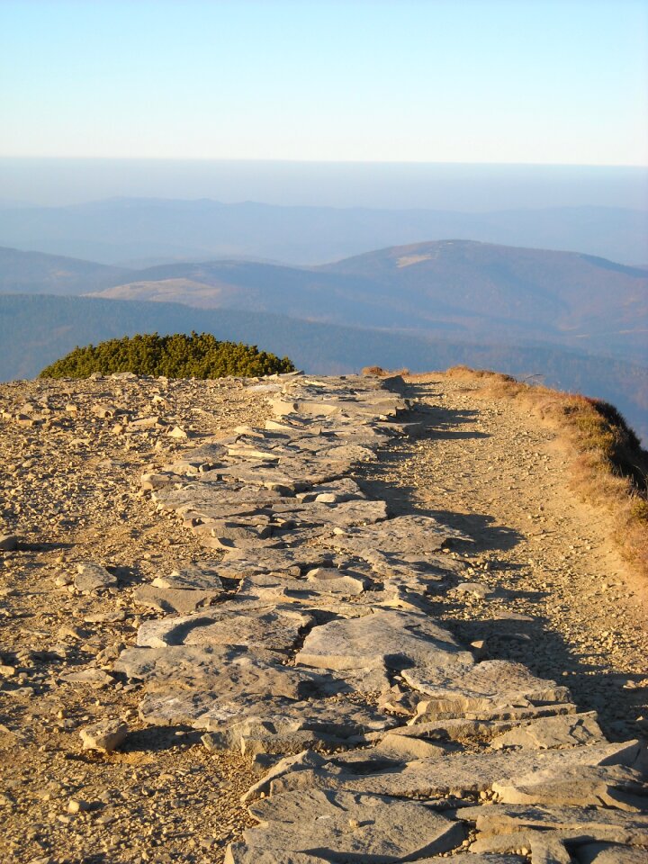 The national park mountains climbing
