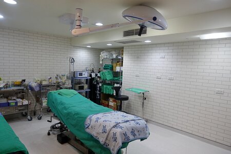Surgery room clinic surgery