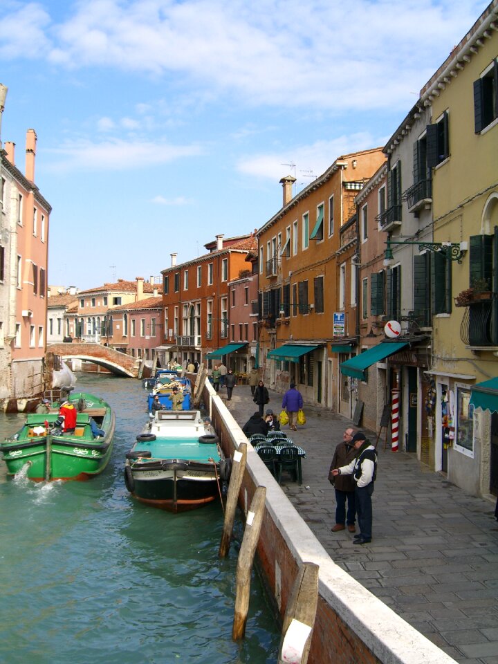 Channel water italy