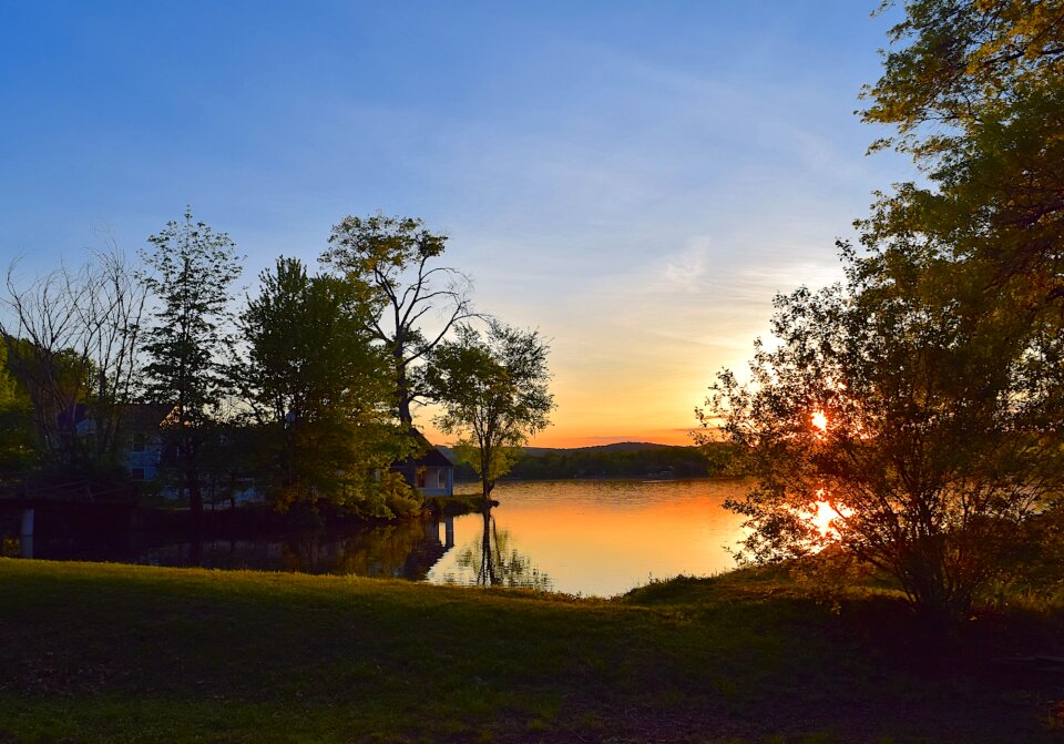 Water sky nature photo