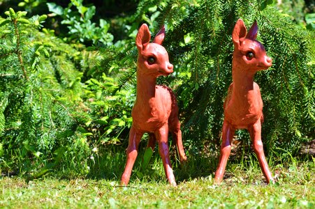Garden decoration animal plastic