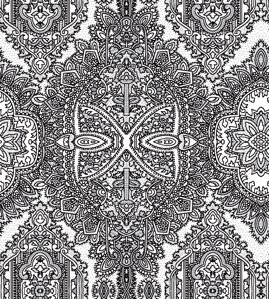 Ethnic pattern bohemian