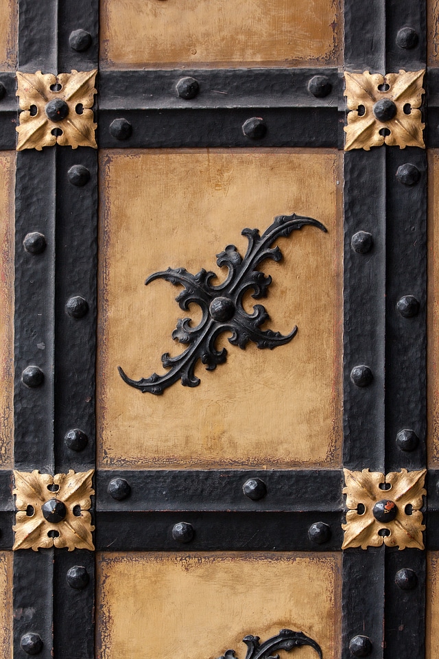 Metal brass old