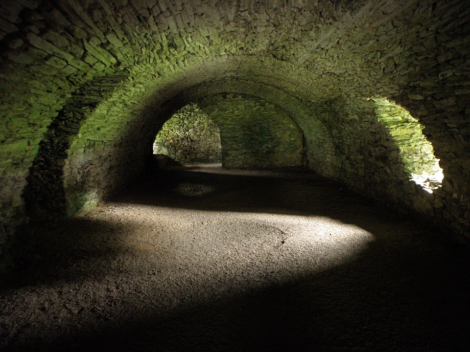 Cellar the underground middle ages
