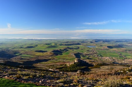 Loarre castle landscape