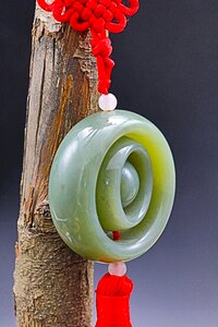 Pendant jade decoration